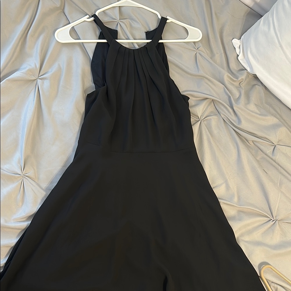 Express Black Halter Sundress for Cocktail